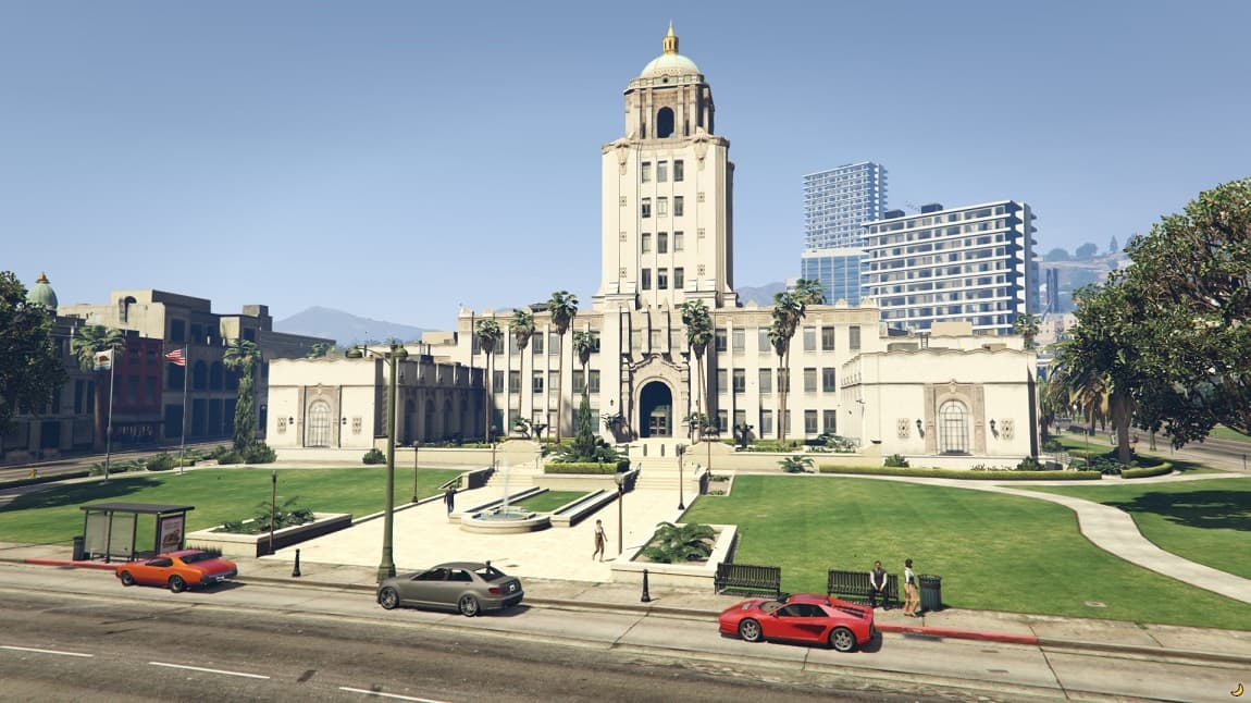 Das Rathaus von Los Santos